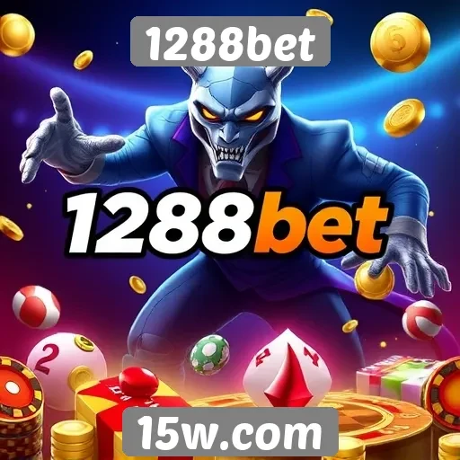 Variedade de jogos disponíveis na plataforma 1288bet